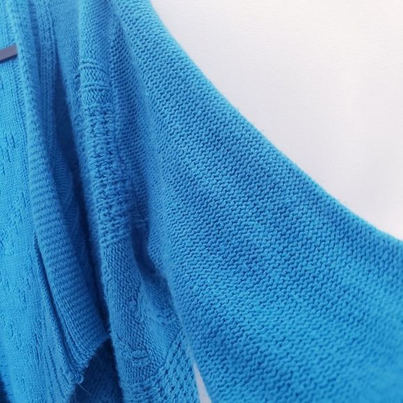 Kim Rogers Light Blue Knit Cardigan - Picture 10 of 13